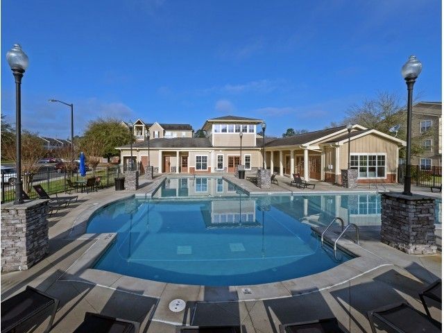outdoor resort style pool